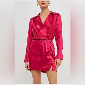Endless Rose satin dress